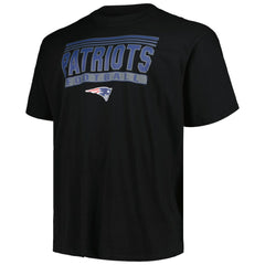 New England Patriots Big & Tall Pop T-Shirt Black | Fanatics
