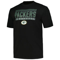 Green Bay Packers Big & Tall Pop T-Shirt Black | Fanatics