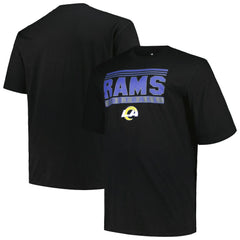 Los Angeles Rams Big & Tall Pop T-Shirt Black | Fanatics