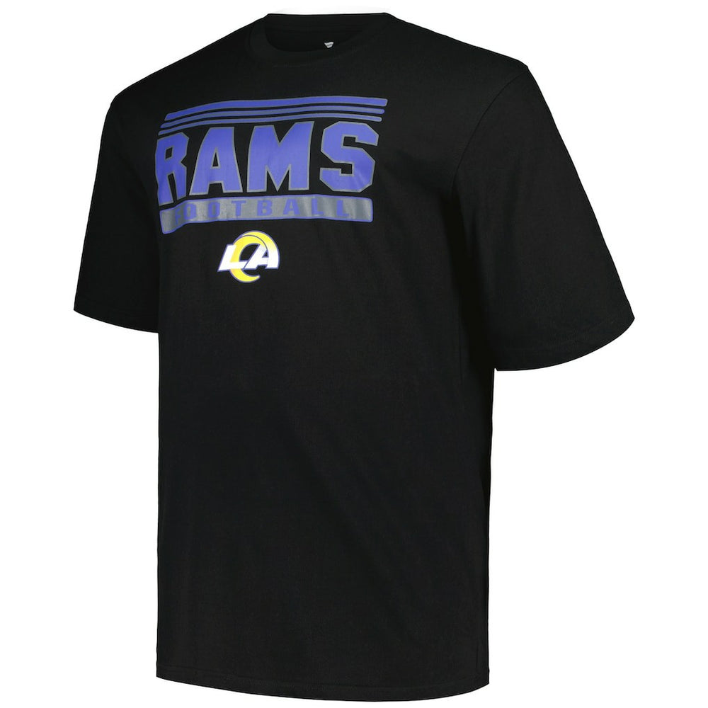 Los Angeles Rams Big & Tall Pop T-Shirt Black | Fanatics