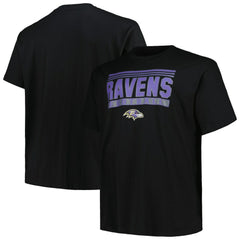 Baltimore Ravens Big & Tall Pop T-Shirt Black | Fanatics