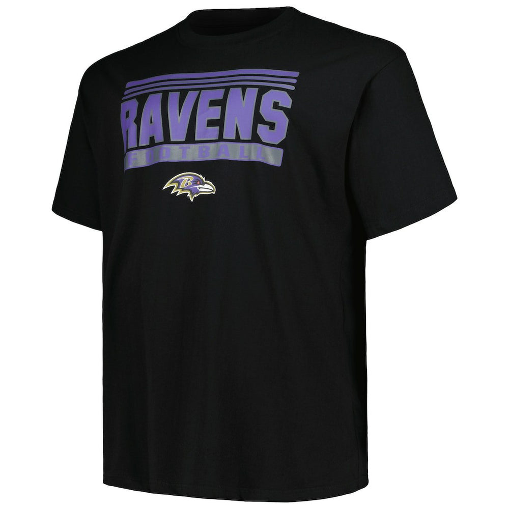 Baltimore Ravens Big & Tall Pop T-Shirt Black | Fanatics
