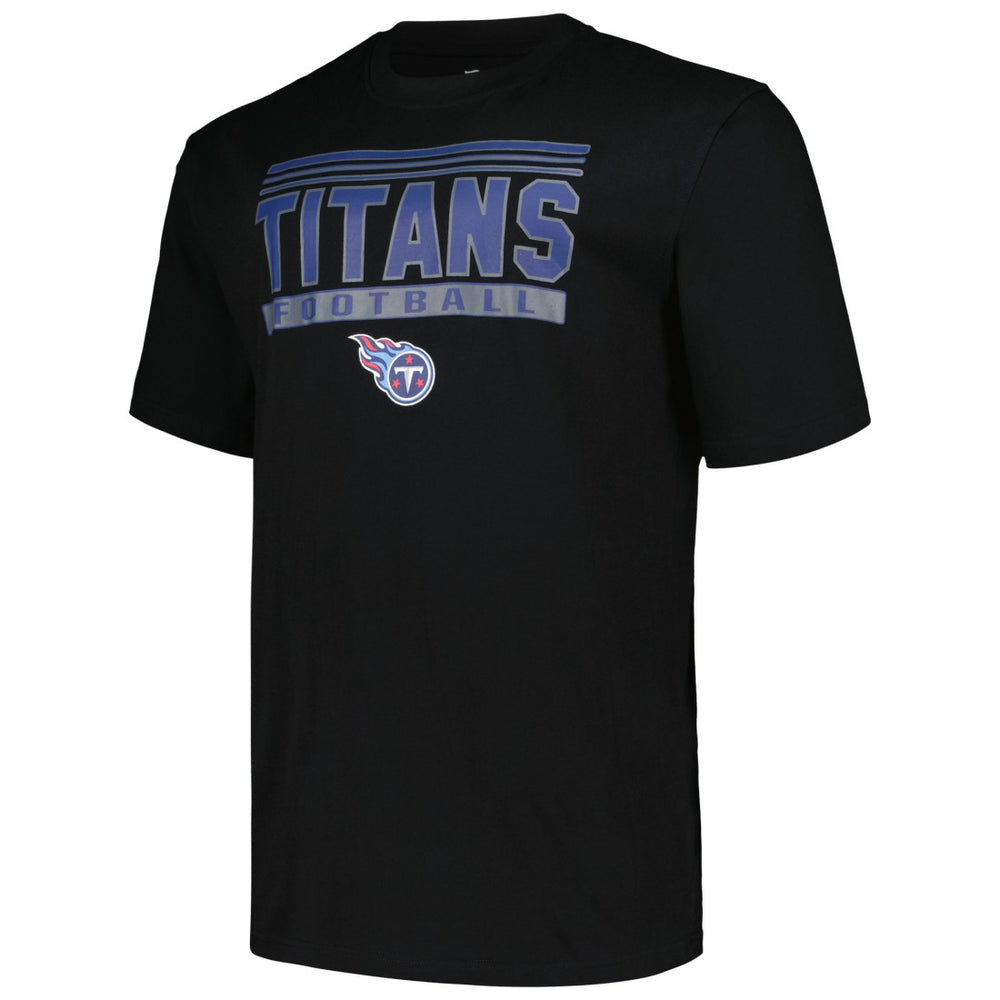 Tennessee Titans Big & Tall Pop T-Shirt Black | Fanatics
