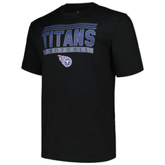 Tennessee Titans Big & Tall Pop T-Shirt Black | Fanatics
