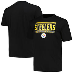 Pittsburgh Steelers Big & Tall Pop T-Shirt Black | Fanatics