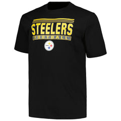 Pittsburgh Steelers Big & Tall Pop T-Shirt Black | Fanatics