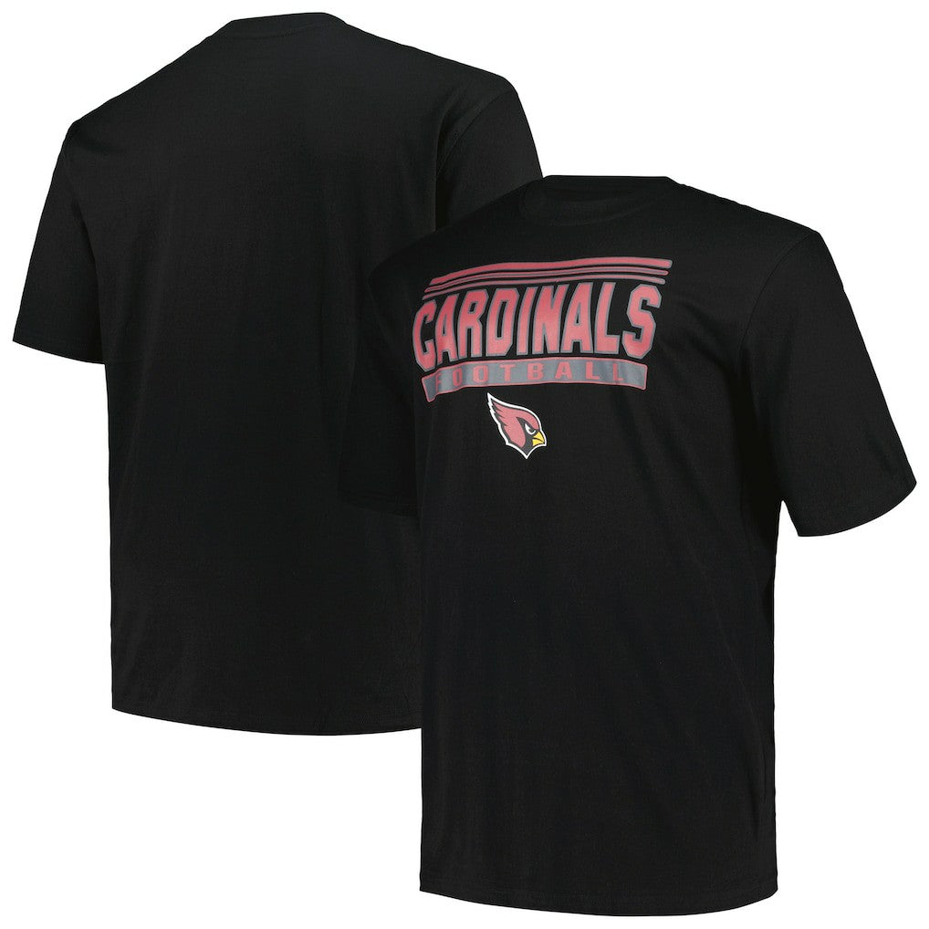 Arizona Cardinals Big & Tall Pop T-Shirt Black | Fanatics