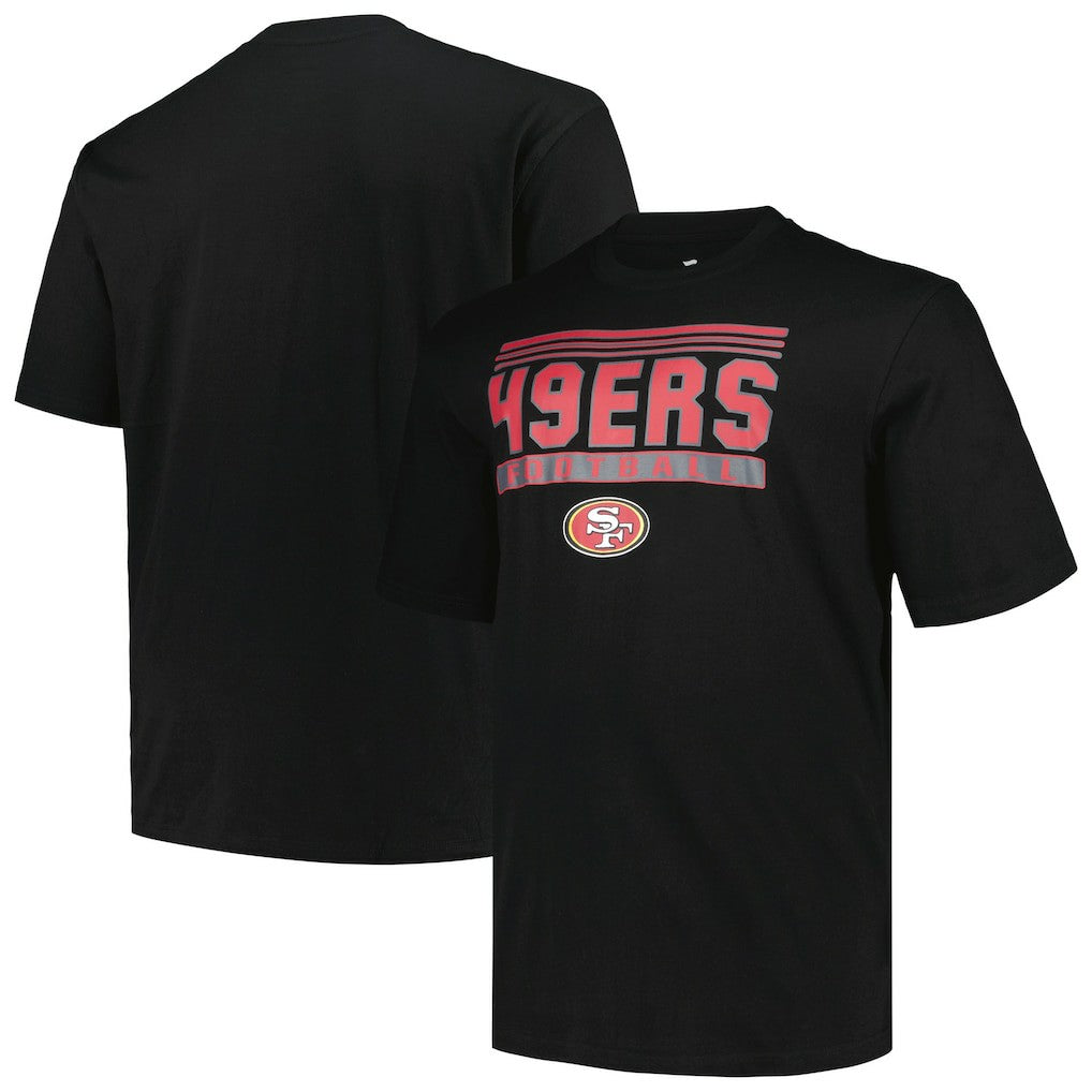 San Francisco 49ers Big & Tall Pop T-Shirt Black | Fanatics