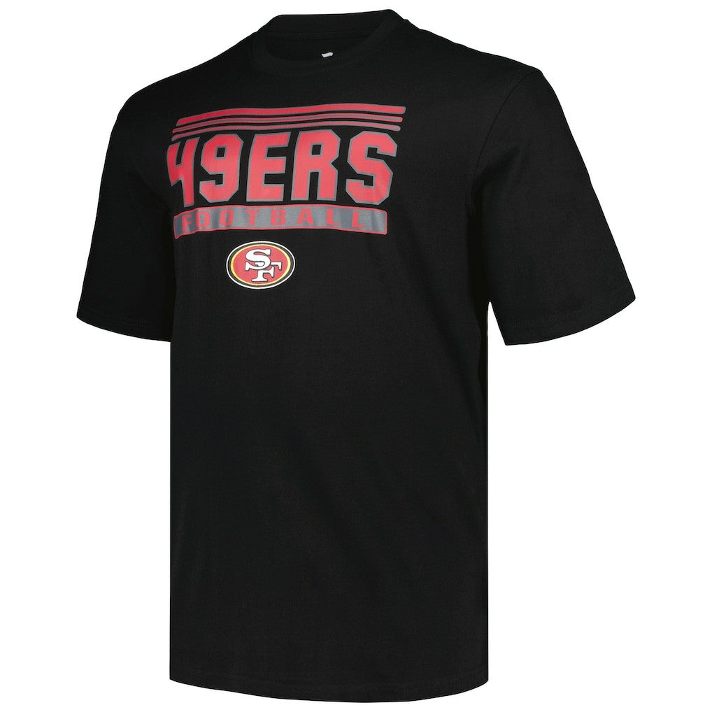 San Francisco 49ers Big & Tall Pop T-Shirt Black | Fanatics