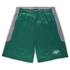 New York Jets Big & Tall Team Logo Shorts Green | Fanatics