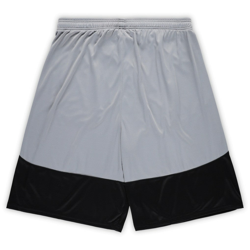 New Orleans Saints Big & Tall Team Logo Shorts Black | Fanatics
