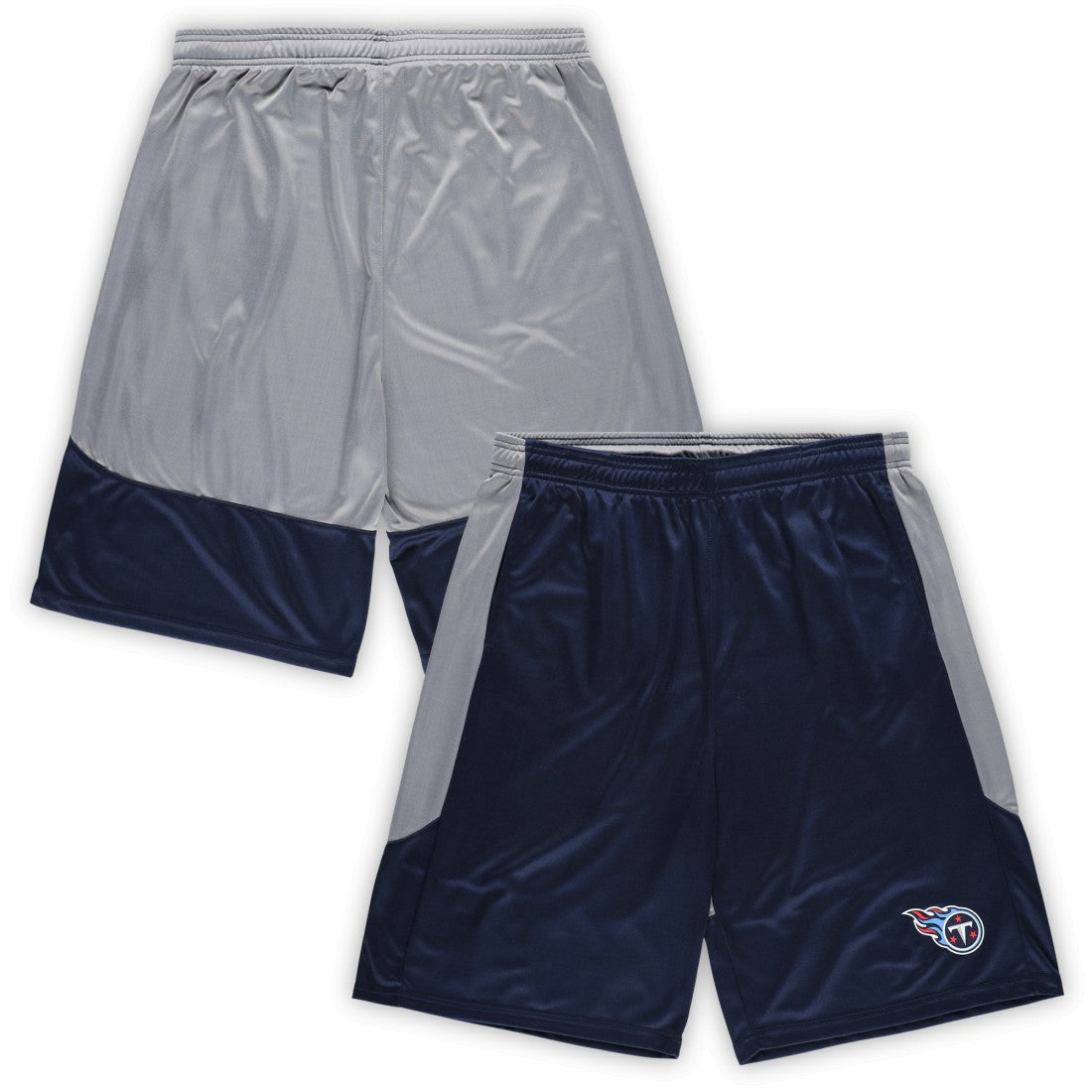 Tennessee Titans Big & Tall Team Logo Shorts Navy | Fanatics