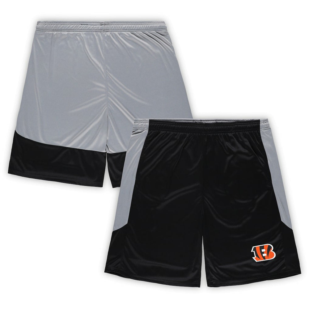 Cincinnati Bengals Big & Tall Team Logo Shorts Black | Fanatics