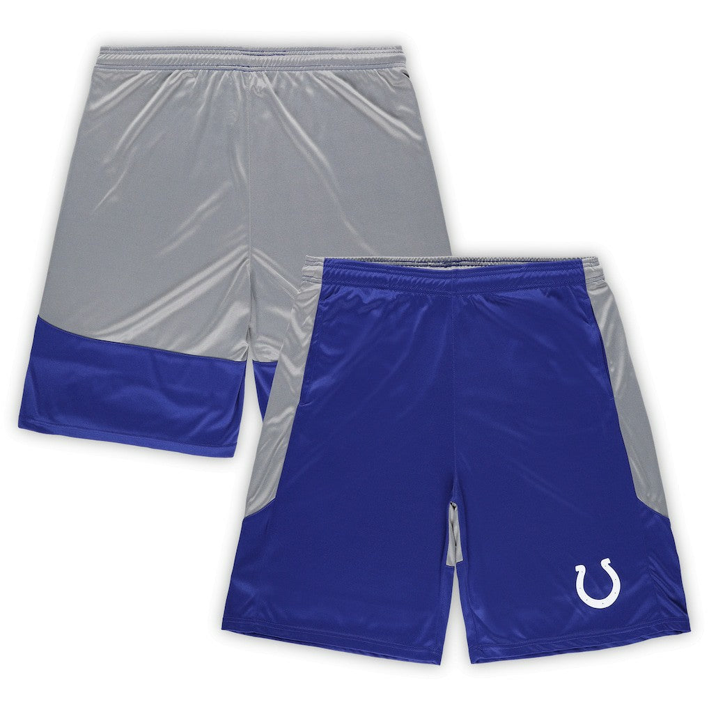 Indianapolis Colts Big & Tall Team Logo Shorts Royal | Fanatics