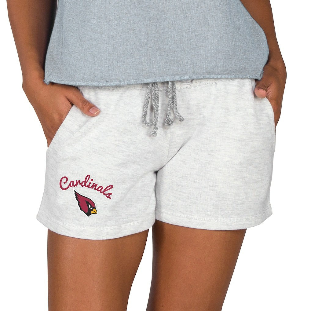 Arizona Cardinals Concepts Sport Women's Mainstream Terry Lounge Shorts Oatmeal | NFL