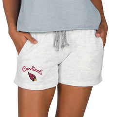 Arizona Cardinals Concepts Sport Women's Mainstream Terry Lounge Shorts Oatmeal | NFL