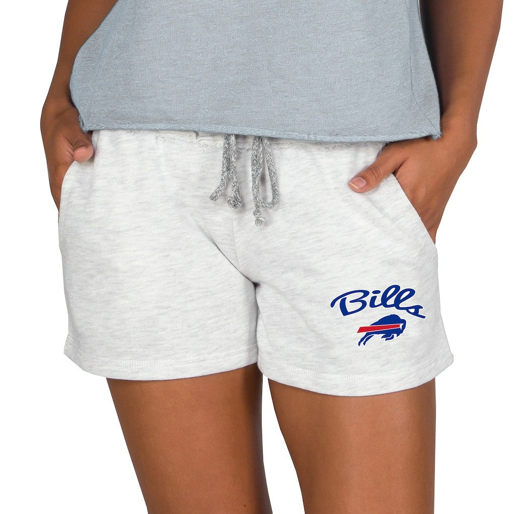 Buffalo Bills Concepts Sport Women's Mainstream Terry Lounge Shorts Oatmeal | NFL