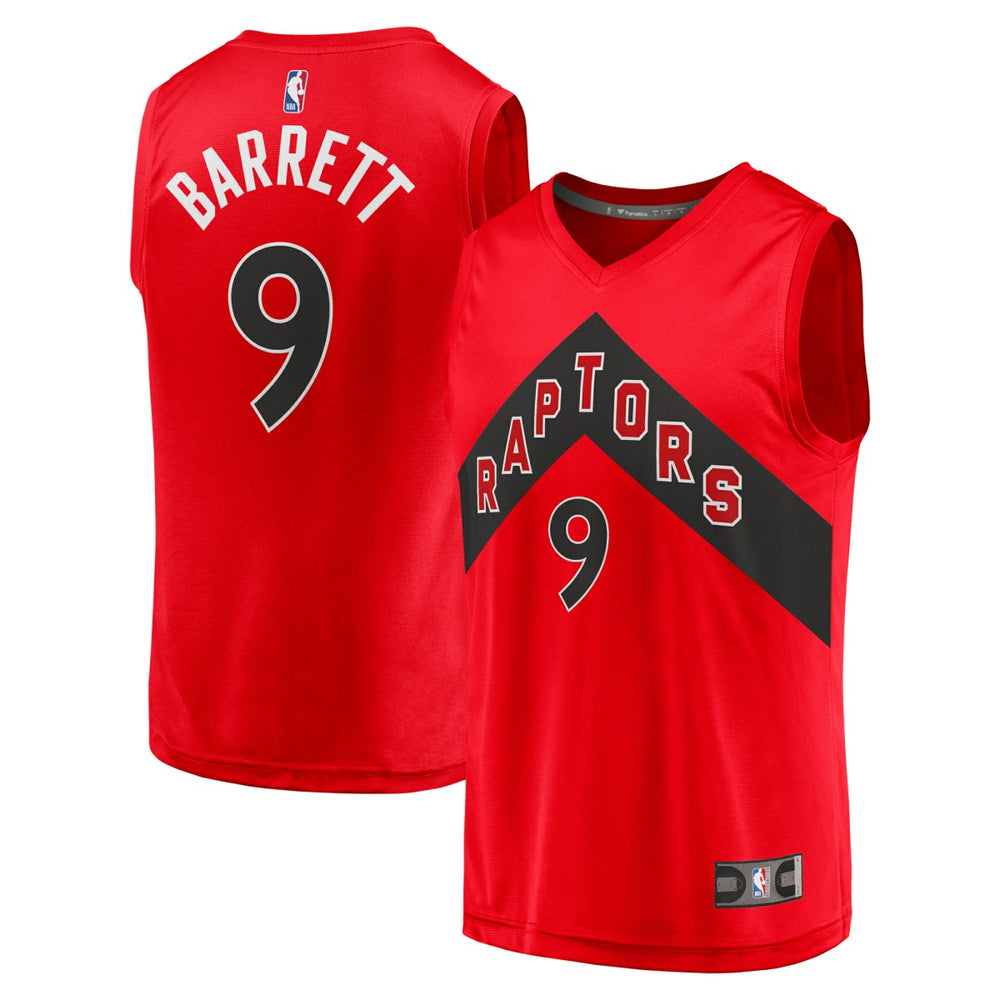 RJ Barrett Toronto Raptors Fast Break Player Jersey Icon Edition Red - NBA