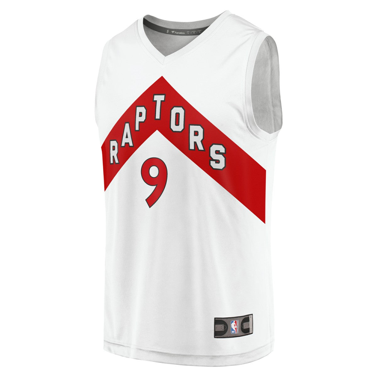 RJ Barrett Toronto Raptors Fast Break Player Jersey Association Edition White - NBA