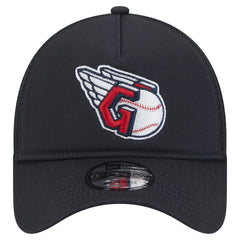 Cleveland Guardians New Era 9FORTY A-Frame Trucker Adjustable Hat - MLB
