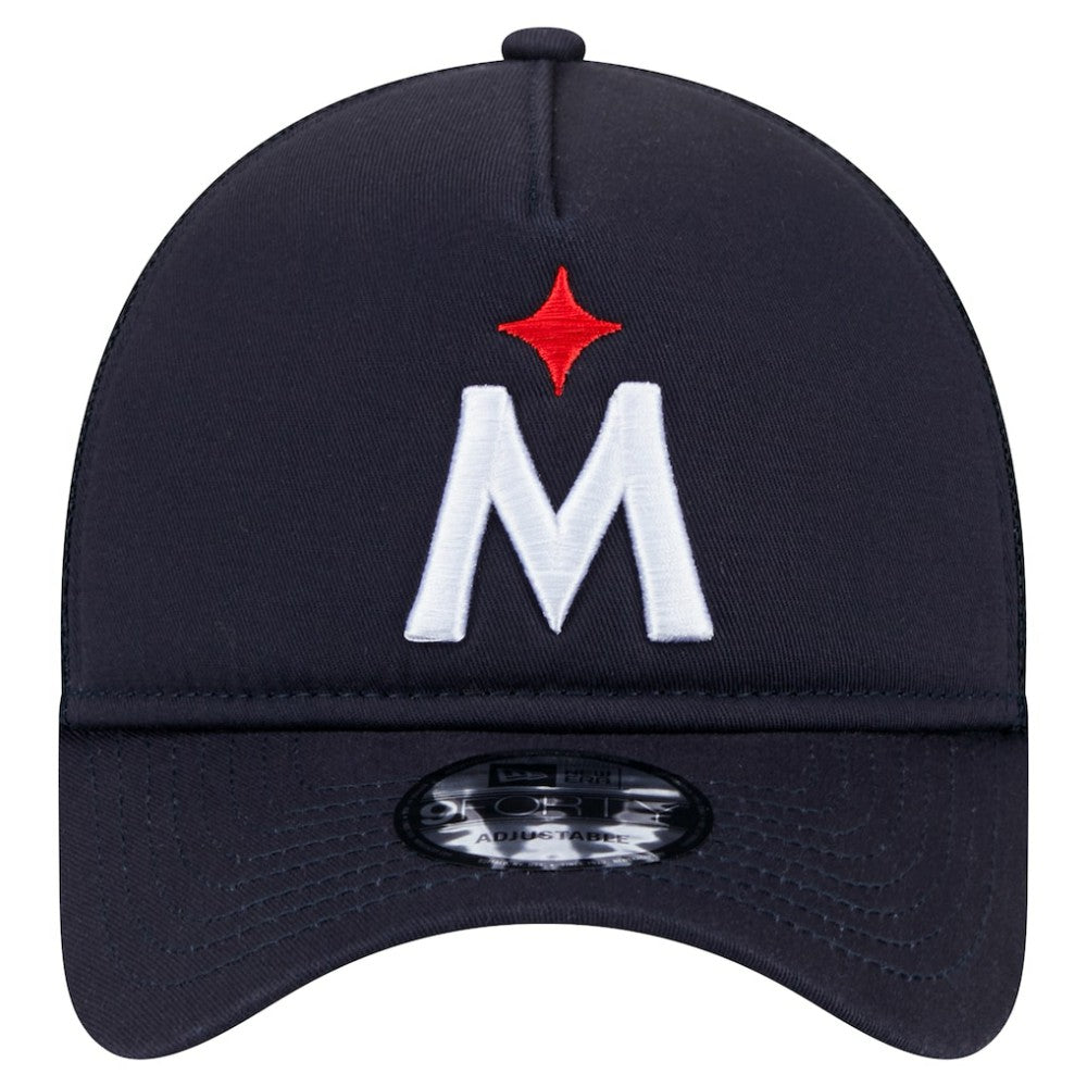 Minnesota Twins New Era 9FORTY A-Frame Trucker Adjustable Hat - MLB