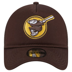 San Diego Padres New Era 9FORTY A-Frame Trucker Adjustable Hat - MLB