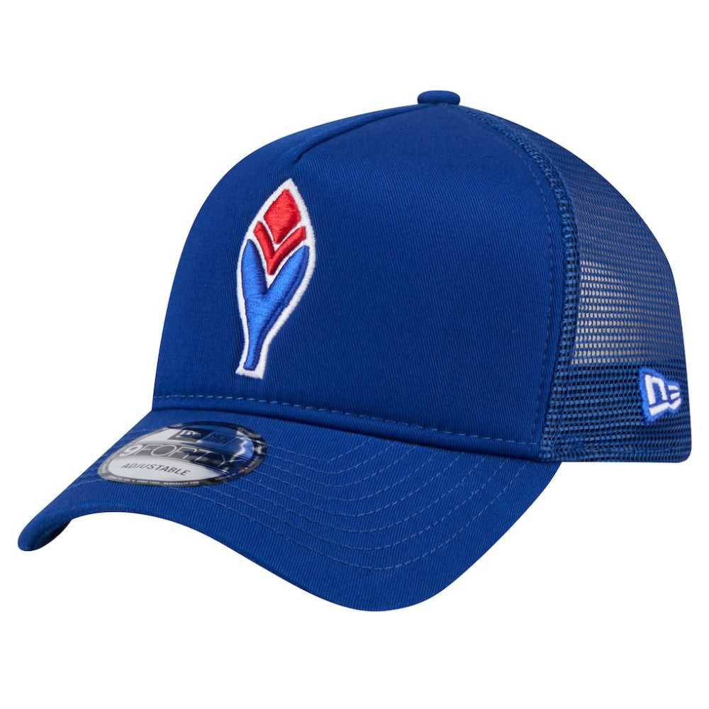 Atlanta Braves New Era 9FORTY A-Frame Trucker Adjustable Hat - MLB