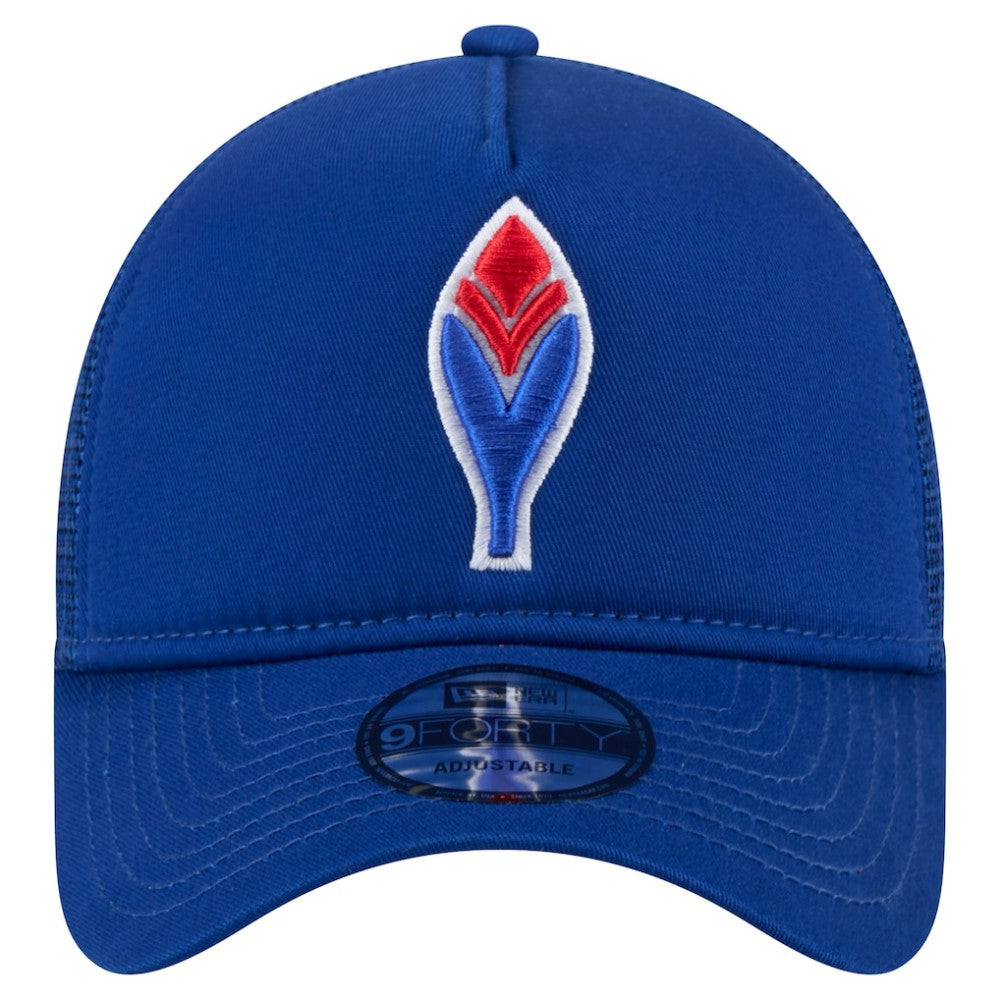 Atlanta Braves New Era 9FORTY A-Frame Trucker Adjustable Hat - MLB