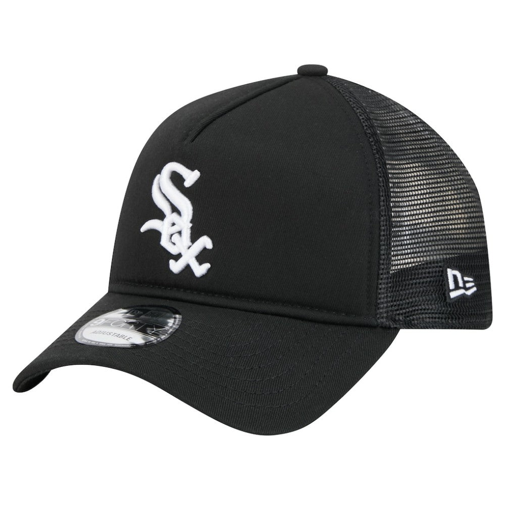 Chicago White Sox New Era 9FORTY A-Frame Trucker Adjustable Hat - MLB