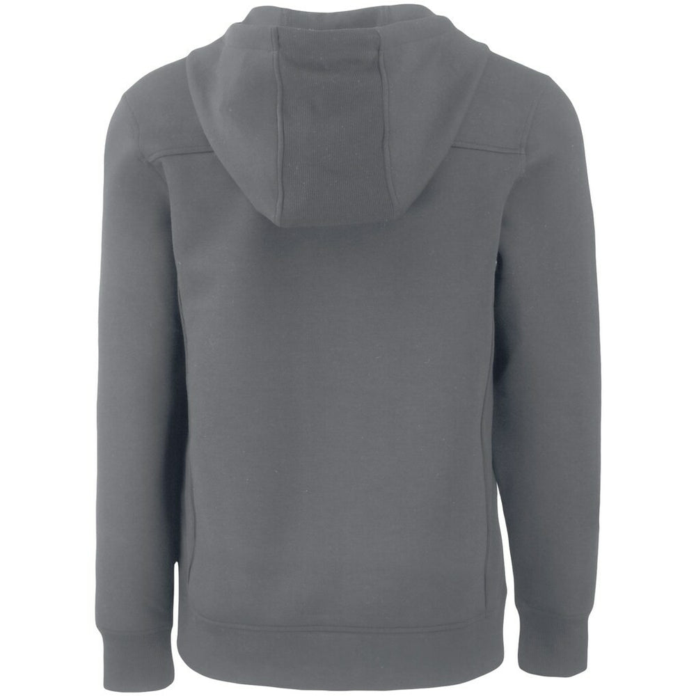 Las Vegas Raiders Cutter & Buck Primary Mark Roam Eco Recycled Half-Zip Pullover Hoodie Gray | NFL