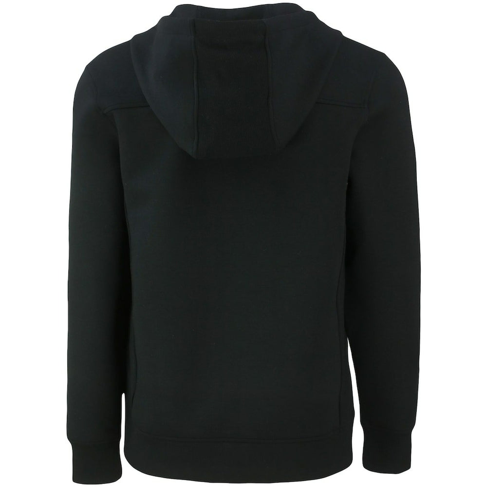 Buffalo Bills Cutter & Buck Primary Mark Roam Eco Recycled Half-Zip Pullover Hoodie Black | NFL