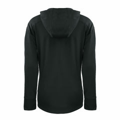 Detroit Lions Cutter & Buck Women's Primary Mark Daybreak Eco Recycled Half-Zip Hoodie Black | NFL