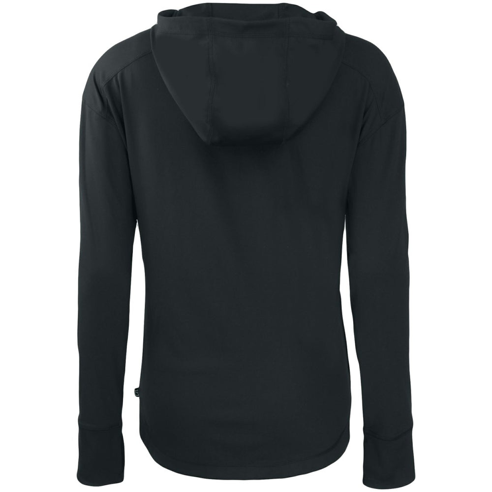 Detroit Lions Cutter & Buck Women's Primary Mark Daybreak Eco Recycled Full-Zip Hoodie Black | NFL