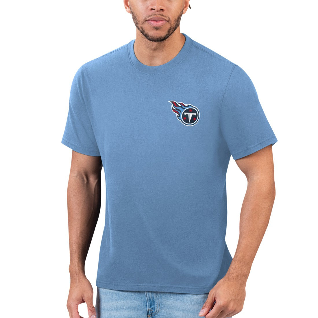 Tennessee Titans Margaritaville T-Shirt Blue | NFL