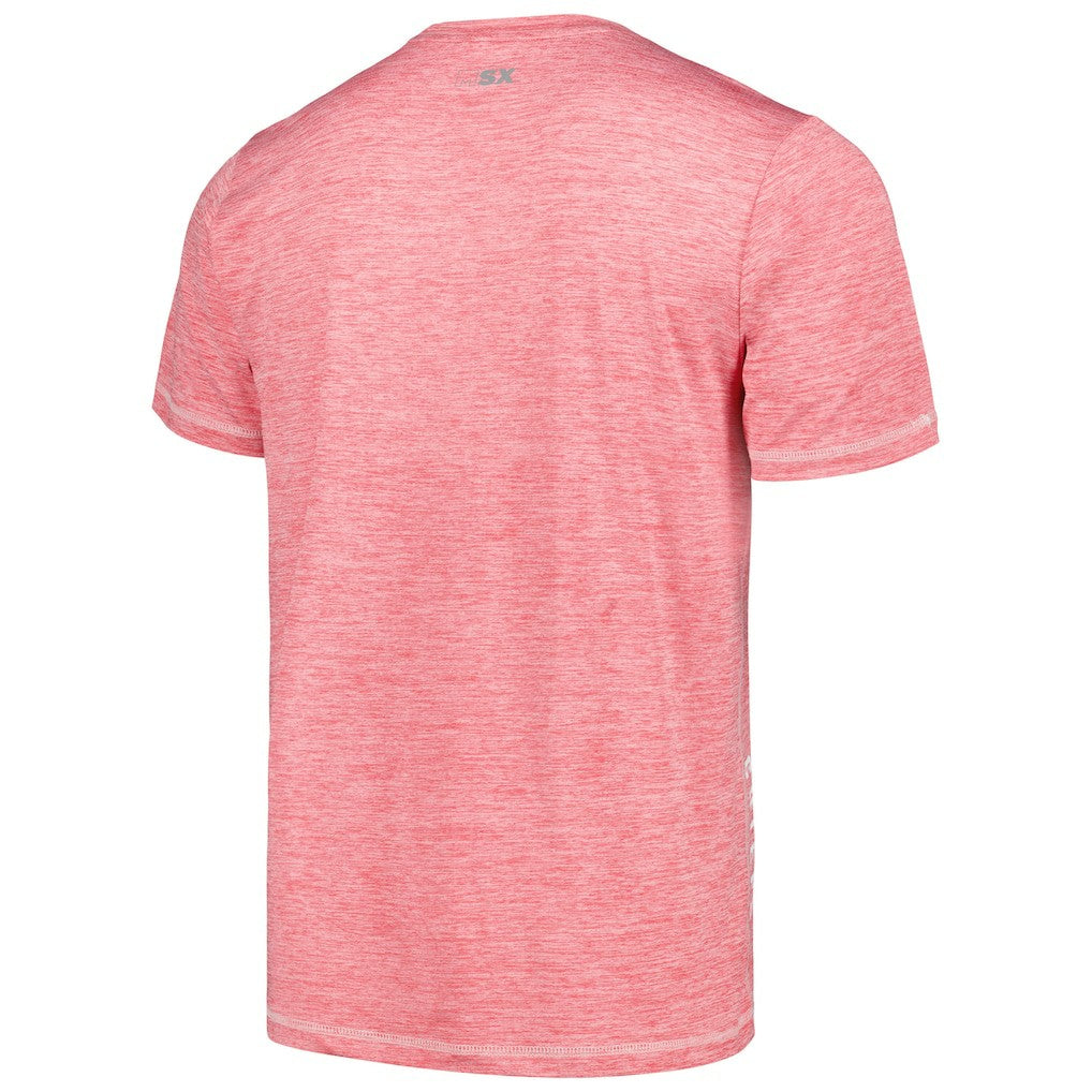 San Francisco 49ers MSX by Michael Strahan Motion Space-Dye T-Shirt Scarlet | NFL