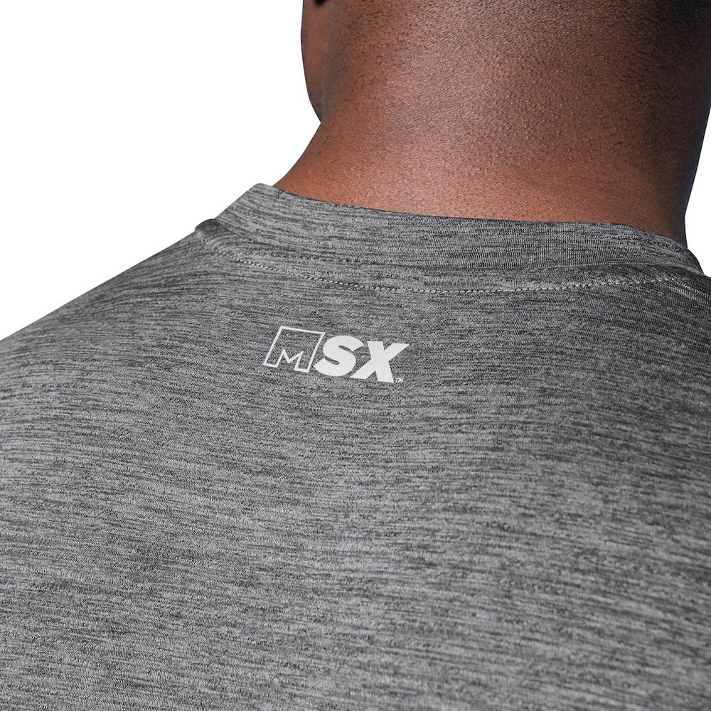 Miami Dolphins MSX by Michael Strahan Motion Space-Dye T-Shirt Black | NFL