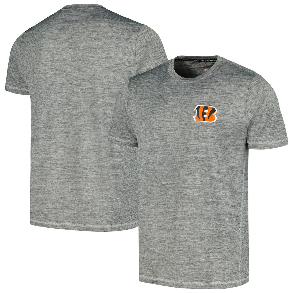 Cincinnati Bengals MSX by Michael Strahan Motion Space-Dye T-Shirt Black | NFL