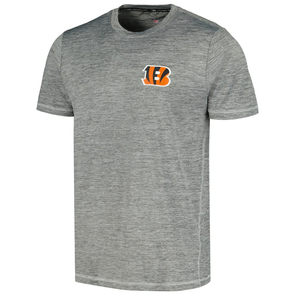 Cincinnati Bengals MSX by Michael Strahan Motion Space-Dye T-Shirt Black | NFL