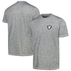 Las Vegas Raiders MSX by Michael Strahan Motion Space-Dye T-Shirt Gray | NFL