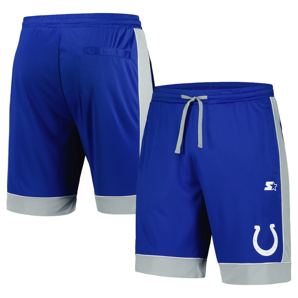 Indianapolis Colts Starter Fan Favorite Fashion Shorts Royal/Gray | NFL