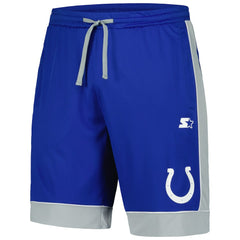 Indianapolis Colts Starter Fan Favorite Fashion Shorts Royal/Gray | NFL