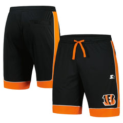 Cincinnati Bengals Starter Fan Favorite Fashion Shorts Black/Orange | NFL