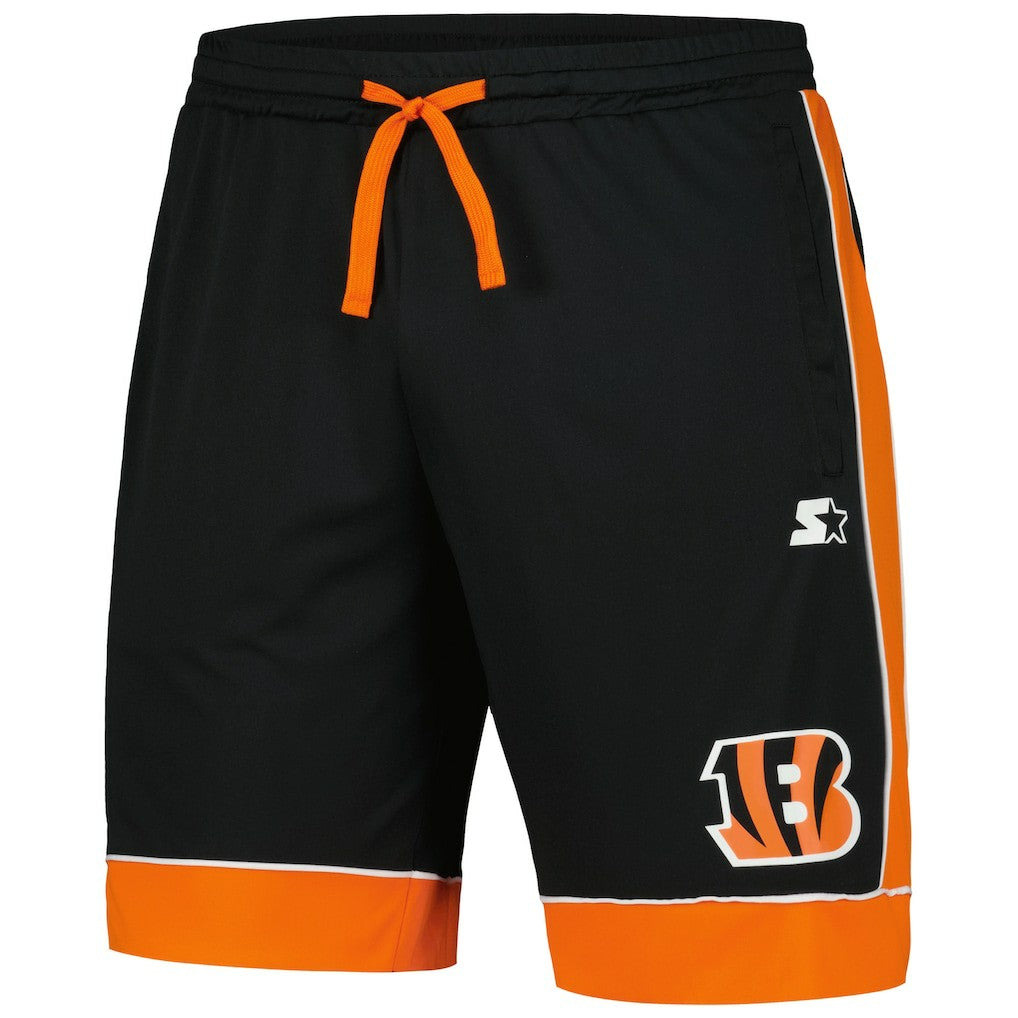 Cincinnati Bengals Starter Fan Favorite Fashion Shorts Black/Orange | NFL