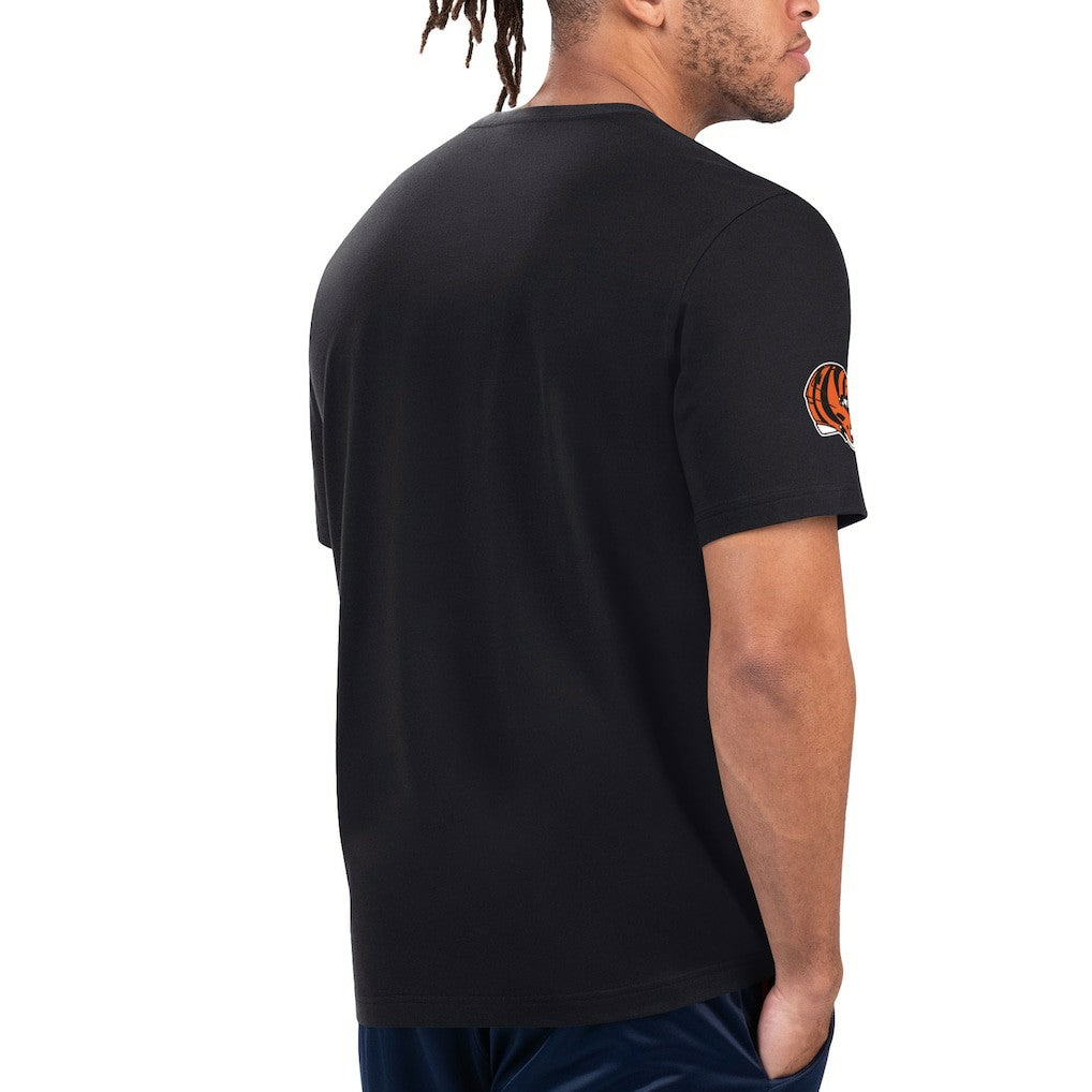 Cincinnati Bengals Starter Finish Line Extreme Graphic T-Shirt Black/Orange | NFL