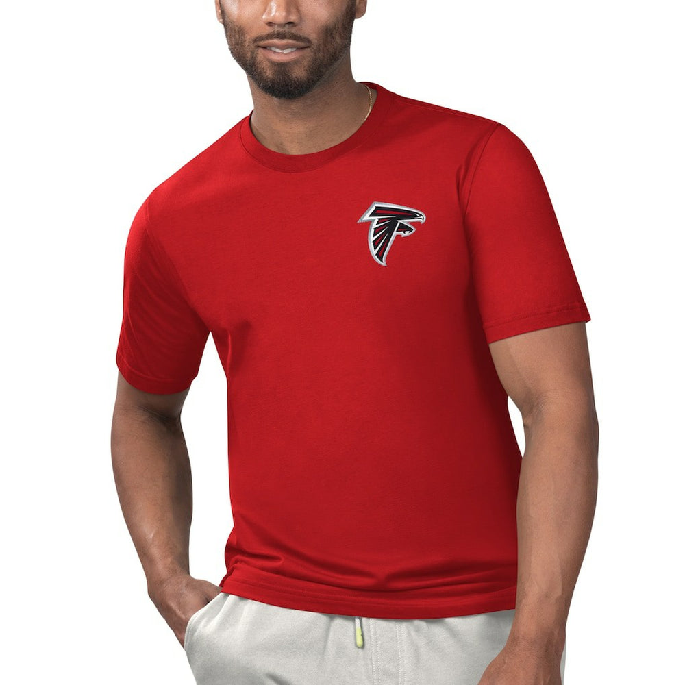 Atlanta Falcons Margaritaville Licensed to Chill T-Shirt Red | NFL
