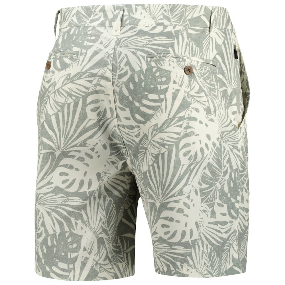 Cincinnati Bengals Margaritaville Sandwashed Monstera Print Amphib Shorts Gray | NFL