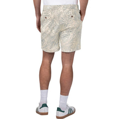 Las Vegas Raiders Margaritaville Sandwashed Monstera Print Amphib Shorts Gray | NFL