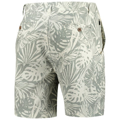 Cleveland Browns Margaritaville Sandwashed Monstera Print Amphib Shorts Gray | NFL