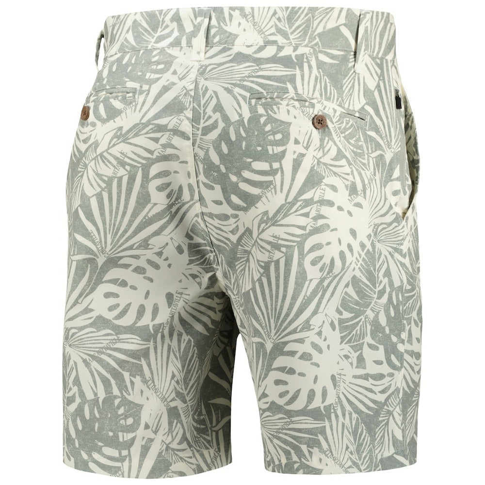 Pittsburgh Steelers Margaritaville Sandwashed Monstera Print Amphib Shorts Gray | NFL