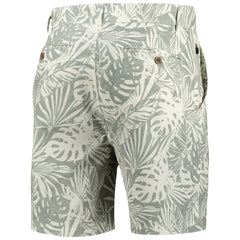 Pittsburgh Steelers Margaritaville Sandwashed Monstera Print Amphib Shorts Gray | NFL